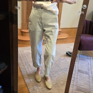 Everlane Organic Cotton Utility Barrel Pants | Pale Blue | 2 Reg.